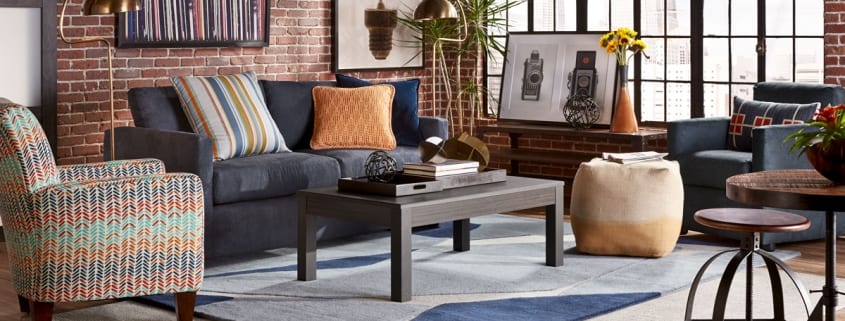 Levi Sofa with Dorian Table